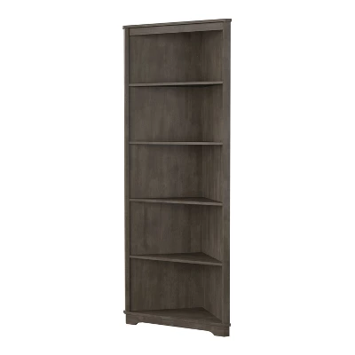 78" Dundrum 5 Shelf Corner Bookcase - HOMES: Inside + Out 2 78" Dundrum 5 Shelf Corner Bookcase - HOMES: Inside + Out - Image 2