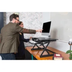 Ergonomic Height Adjustable Sit To Stand Desk Computer Riser - Rocelco -WorkHaven Sales Shop GUEST 62254a01 1360 44d6 b5de 518765de3869