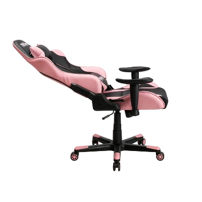Ergonomic High Back Racer Style PC Gaming Chair Pink - Techni Sport 8 Ergonomic High Back Racer Style PC Gaming Chair Pink - Techni Sport - Image 8