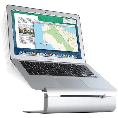 Rain Design ILevel Adjustable Laptop Stand For Macbook - Silver 2 Rain Design ILevel Adjustable Laptop Stand For Macbook - Silver - Image 2