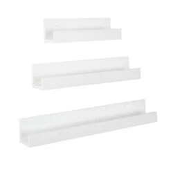 3pc Levie Wooden Picture Ledge Wall Shelf Set - Kate & Laurel All Things Decor -WorkHaven Sales Shop GUEST 635382f6 7e2d 45fe 977d 00667af48ef2