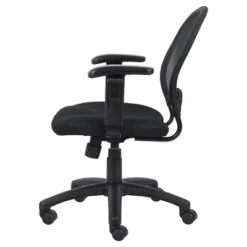 Mesh Chair With Adjustable Arms Black - Boss Office Products -WorkHaven Sales Shop GUEST 63bde21b 0a72 488c 96f9 fbe2daf4443a