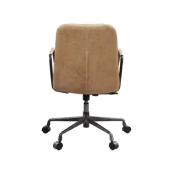 Simple Relax Top Grain Leather Upholstered Office Chair In Rum 5 Simple Relax Top Grain Leather Upholstered Office Chair In Rum -WorkHaven Sales Shop GUEST 6407ee55 0a05 4af2 9690 e3d834aef29c