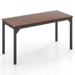 Costway 55" Conference Table Office Computer Study Desk Metal Base Meeting Room 5 Costway 55" Conference Table Office Computer Study Desk Metal Base Meeting Room -WorkHaven Sales Shop GUEST 64b6a1d4 b4ae 4582 83b7 beb4f9356988 1