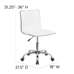 Flash Furniture 48" Wide Black Electric Height Adjustable Standing Desk With Designer Armless White Ribbed Swivel Task Office Chair 18 Flash Furniture 48" Wide Black Electric Height Adjustable Standing Desk With Designer Armless White Ribbed Swivel Task Office Chair -WorkHaven Sales Shop GUEST 64ce38db 1aa9 45c2 b526 421f9337f259