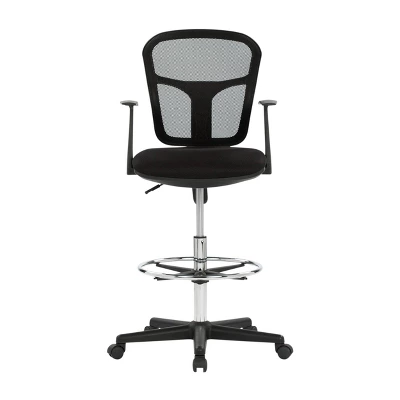 Riviera Drafting Chair - Black 1 Riviera Drafting Chair - Black