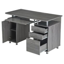 Complete Workstation Computer Desk With Storage Gray - Techni Mobili 8 Complete Workstation Computer Desk With Storage Gray - Techni Mobili -WorkHaven Sales Shop GUEST 6545ecde f3b4 492e b7eb 3896a3a65212