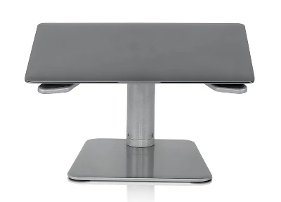 Mount-It! Height Adjustable Laptop Stand For Desk | Properly Positions Head, Neck, Back & Wrists To Reduce Aches While Working | No Assembly Required 4 Mount-It! Height Adjustable Laptop Stand For Desk | Properly Positions Head, Neck, Back & Wrists To Reduce Aches While Working | No Assembly Required - Image 4
