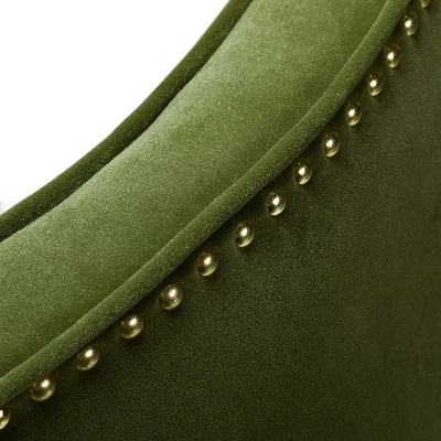 Puvis Upholstered Task Desk Chair Home Office Adjustable Swivel Home Office Chair| Karat Home - Moss 6 Puvis Upholstered Task Desk Chair Home Office Adjustable Swivel Home Office Chair| Karat Home - Moss - Image 6