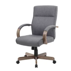 Modern Conference Chair Slate Gray/Driftwood - Boss Office Products 8 Modern Conference Chair Slate Gray/Driftwood - Boss Office Products -WorkHaven Sales Shop GUEST 667acd08 a71c 42bf 8315 29fedb31140e