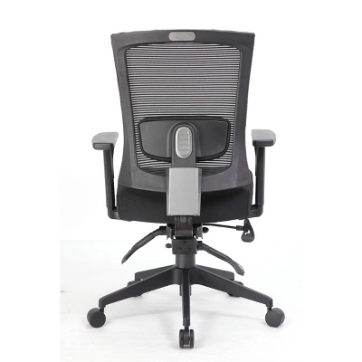Multifunction Mesh Chair With Seat Slider Black - Boss Office Products 2 Multifunction Mesh Chair With Seat Slider Black - Boss Office Products - Image 2