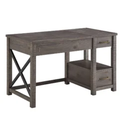 Dexter Lift Writing Desk Distressed Gray - Steve Silver Co. -WorkHaven Sales Shop GUEST 66bcd52f 9af6 4015 b26c dcb4e7b50f24