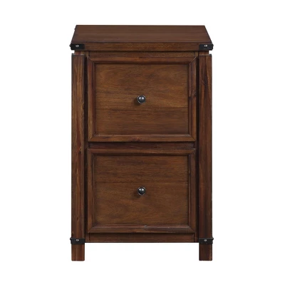 2 Drawers Baton Rouge File Cabinet - OSP Home Furnishings 1 2 Drawers Baton Rouge File Cabinet - OSP Home Furnishings