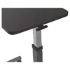 Drive Medical Non Tilt Top Overbed Table, Silver Vein