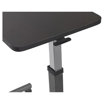 Drive Medical Non Tilt Top Overbed Table, Silver Vein 1 Drive Medical Non Tilt Top Overbed Table, Silver Vein