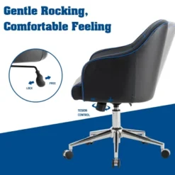 Costway Office Chair Swivel Adjustable Height W/ Massage Lumbar Support Blue 15 Costway Office Chair Swivel Adjustable Height W/ Massage Lumbar Support Blue -WorkHaven Sales Shop GUEST 67a7f7e2 213b 43f9 8195 cfb6cf0ac21e