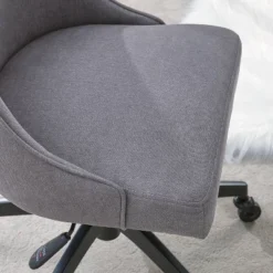 Kinsley Swivel Upholstered Desk Chair Gray - Steve Silver Co. 9 Kinsley Swivel Upholstered Desk Chair Gray - Steve Silver Co. -WorkHaven Sales Shop GUEST 68400d9b 9653 41a3 8687 6216a8c01b01