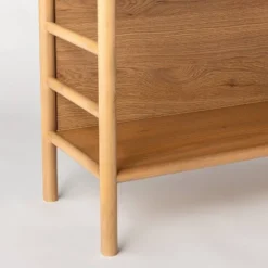 72" Holladay Curved Wooden Bookcase - Threshold™ Designed With Studio McGee -WorkHaven Sales Shop GUEST 68f47188 5121 4717 ac39 f4ceeabd4e01