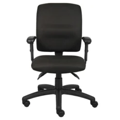 Multi-Function Fabric Task Chair With Adjustable Arms Black - Boss Office Products 12 Multi-Function Fabric Task Chair With Adjustable Arms Black - Boss Office Products -WorkHaven Sales Shop GUEST 693c9dbf aa0a 4ed1 b91e 2e16c496cc63