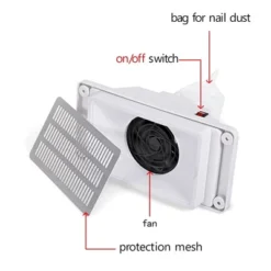 LEIBOU Professional 35 Inch Vented And Foldable Manicure Table With Magnifier Lamp, Dust Collector, Sponge, And Polish Carrying Bag, Black Flower 6 LEIBOU Professional 35 Inch Vented And Foldable Manicure Table With Magnifier Lamp, Dust Collector, Sponge, And Polish Carrying Bag, Black Flower -WorkHaven Sales Shop GUEST 69ae4b22 6c12 422e b48a c7f00cc698b4