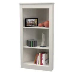 47.2" 3 Level Corner Bookshelf Washed Oak - Inval -WorkHaven Sales Shop GUEST 6abf9ca1 2ee0 4e87 8ef7 ca5e5d2dece3