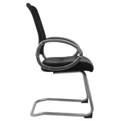 Mesh Back With Pewter Finish Guest Chair Black - Boss Office Products 7 Mesh Back With Pewter Finish Guest Chair Black - Boss Office Products -WorkHaven Sales Shop GUEST 6ac36f3a 311e 42dc b04f d92ed481b1b2