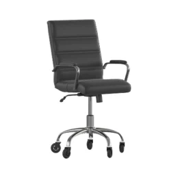 Flash Furniture Camilia Mid-Back Executive Swivel Office Chair With Arms, And Transparent Roller Wheels 22 Flash Furniture Camilia Mid-Back Executive Swivel Office Chair With Arms, And Transparent Roller Wheels -WorkHaven Sales Shop GUEST 6adebb25 29cf 4cf7 8bf9 c6fd37dedea1