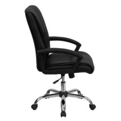 Flash Furniture Mid-Back Black LeatherSoft Swivel Manager's Office Chair With Arms 15 Flash Furniture Mid-Back Black LeatherSoft Swivel Manager's Office Chair With Arms -WorkHaven Sales Shop GUEST 6b2558ed 683e 4a4e a9f2 78f6e18970dc
