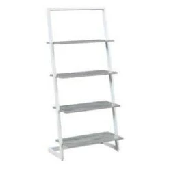 57" Graystone 4 Tier Ladder Bookshelf - Breighton Home 11 57" Graystone 4 Tier Ladder Bookshelf - Breighton Home -WorkHaven Sales Shop GUEST 6c01a6e6 a9ca 4241 a537 0b7ac8b4e353