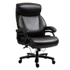 Vinsetto Big And Tall Executive Office Chair 396lbs With Wide Seat, Home High Back PU Leather Chair With Adjustable Height, Swivel Wheels -WorkHaven Sales Shop GUEST 6ca99da8 5de0 494d 9754 438ee690a5f7
