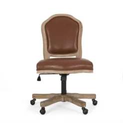Scilley French Country Upholstered Swivel Office Chair - Christopher Knight Home 32 Scilley French Country Upholstered Swivel Office Chair - Christopher Knight Home -WorkHaven Sales Shop GUEST 6d3f4017 7670 4f40 b155 4eb5010b386b