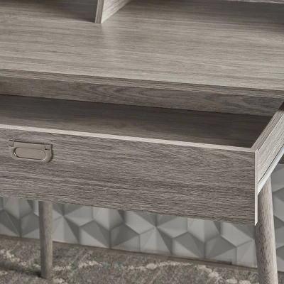 Ellison Mid Century Modern Home Office Desk - Christopher Knight Home 2 Ellison Mid Century Modern Home Office Desk - Christopher Knight Home - Image 2