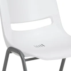 Emma And Oliver White Ergonomic Shell Student Stack Chair - Classroom Chair / Office Guest Chair 16 Emma And Oliver White Ergonomic Shell Student Stack Chair - Classroom Chair / Office Guest Chair -WorkHaven Sales Shop GUEST 6fc9936a 84b5 4251 bea8 cf0becf81828