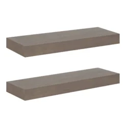 2pc 24" Havlock Wood Shelf Set - Kate & Laurel All Things Decor -WorkHaven Sales Shop GUEST 714269f8 d754 4b18 99ef e0c7d2c4e595
