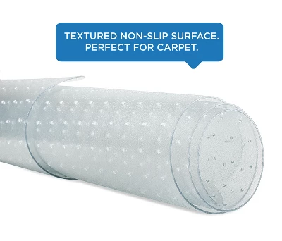 Mount-It! Clear Chair Mat For Carpet, Studded Office Chair Floor Protector 3 Mount-It! Clear Chair Mat For Carpet, Studded Office Chair Floor Protector - Image 3