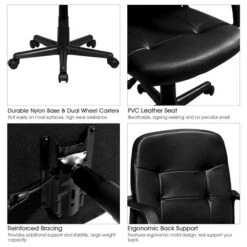 Costway Ergonomic Mid-Back Executive Office Chair Swivel Computer Desk Task Chair New 15 Costway Ergonomic Mid-Back Executive Office Chair Swivel Computer Desk Task Chair New -WorkHaven Sales Shop GUEST 73a145b4 4f8b 4dc1 bb66 c1e7e19873b0