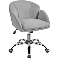 Yaheetech Modern Swivel Rolling Desk Chair With Armrests For Home Office -WorkHaven Sales Shop GUEST 7449390c b0a1 4140 86d2 323de6878ace