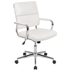 Emma And Oliver Mid-Back LeatherSoft Contemporary Panel Executive Swivel Office Chair 27 Emma And Oliver Mid-Back LeatherSoft Contemporary Panel Executive Swivel Office Chair -WorkHaven Sales Shop GUEST 74d0b96d 0718 4195 9fd2 0c00c35ec48d