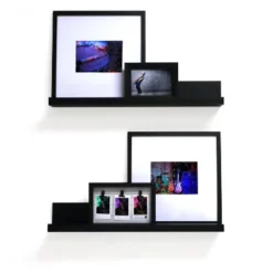 Set Of 2 (24") Modern Picture Ledge Wall Shelf Black - Inplace 11 Set Of 2 (24") Modern Picture Ledge Wall Shelf Black - Inplace -WorkHaven Sales Shop GUEST 75611dea 455c 460f 89c1 39c4d2eeca27