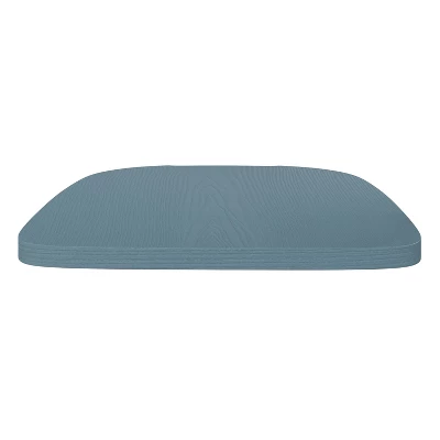 Flash Furniture Perry Set Of 4 Poly Resin Wood Seat With Rounded Edges For Colorful Metal Chairs And Stools 8 Flash Furniture Perry Set Of 4 Poly Resin Wood Seat With Rounded Edges For Colorful Metal Chairs And Stools - Image 8