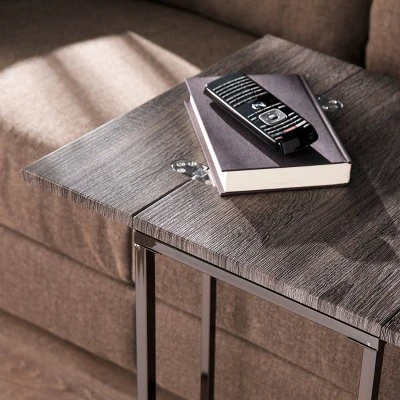 Sepree Expandable C-Table Black/Gray - Aiden Lane 11 Sepree Expandable C-Table Black/Gray - Aiden Lane - Image 11