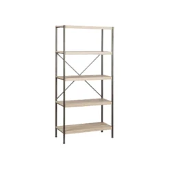 Saint Birch Langer Bookcase, Light Oak