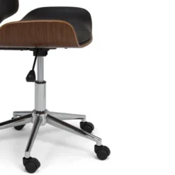 Perry Bentwood Office Chair Black/Natural - WyndenHall -WorkHaven Sales Shop GUEST 77037f2f ec64 4074 aa3a 81d1dcca4995