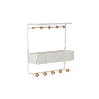 Umbra Antique Shelf With Hooks 3 Umbra Antique Shelf With Hooks - Image 3
