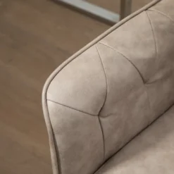 Vinsetto Modern Mid-Back Tufted Velvet Fabric Home Office Desk Chair With Adjustable Height, Swivel Adjustable Task Chair With Armrests, Light Gray -WorkHaven Sales Shop GUEST 776e9580 f69c 405a b695 3706360795fa