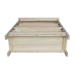 Wood Mission 36 Inches 3 Shelf Bookcase In Unfinished Brown - International Concepts -WorkHaven Sales Shop GUEST 77730d55 08b6 481f 8d45 94eb6014350f