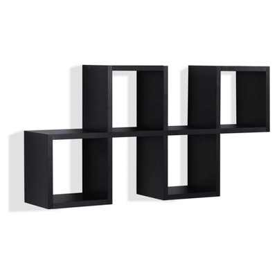 30" X 15.25" Cubby Chessboard Wall Shelf - Danya B. 2 30" X 15.25" Cubby Chessboard Wall Shelf - Danya B. - Image 2