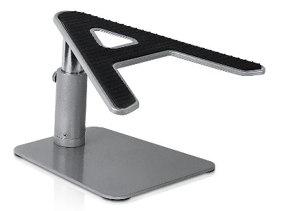 Mount-It! Height Adjustable Laptop Stand For Desk | Properly Positions Head, Neck, Back & Wrists To Reduce Aches While Working | No Assembly Required 2 Mount-It! Height Adjustable Laptop Stand For Desk | Properly Positions Head, Neck, Back & Wrists To Reduce Aches While Working | No Assembly Required - Image 2