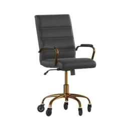 Flash Furniture Camilia Mid-Back Executive Swivel Office Chair With Arms, And Transparent Roller Wheels 23 Flash Furniture Camilia Mid-Back Executive Swivel Office Chair With Arms, And Transparent Roller Wheels -WorkHaven Sales Shop GUEST 7aa0287b 4d8b 4bbc b029 7178bc7a48cf
