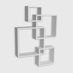 25.5" X 17.75" Intersecting Cube Wall Shelf - Danya B. -WorkHaven Sales Shop GUEST 7ad08e3a 00c5 4746 bd65 e5f73ae95a7f